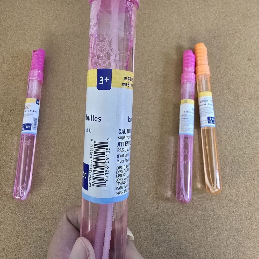 6Pk 4 Fl Oz Bubble Wands - Creatology - Picture 4 of 6